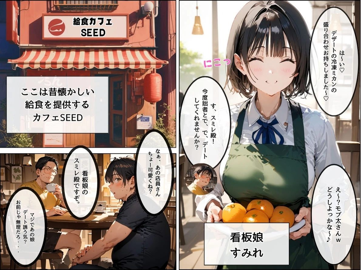 僕の彼女が種付けおじさんにNTRされてしまった件2巻 広告画像
