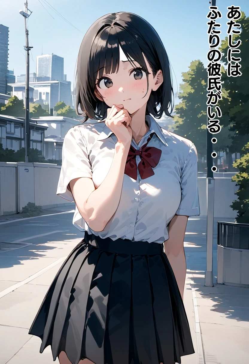 僕の彼女が種付けおじさんにNTRされてしまった件2巻 サンプル漫画