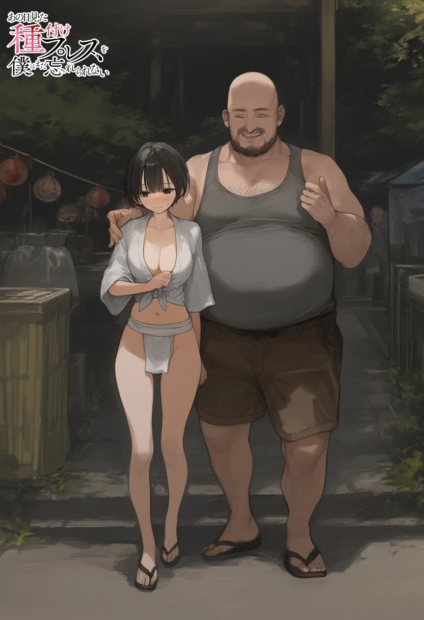 【僕の寝取らせ夏休み】あの日見た種付けプレスを僕はまだ忘れられない サンプル漫画