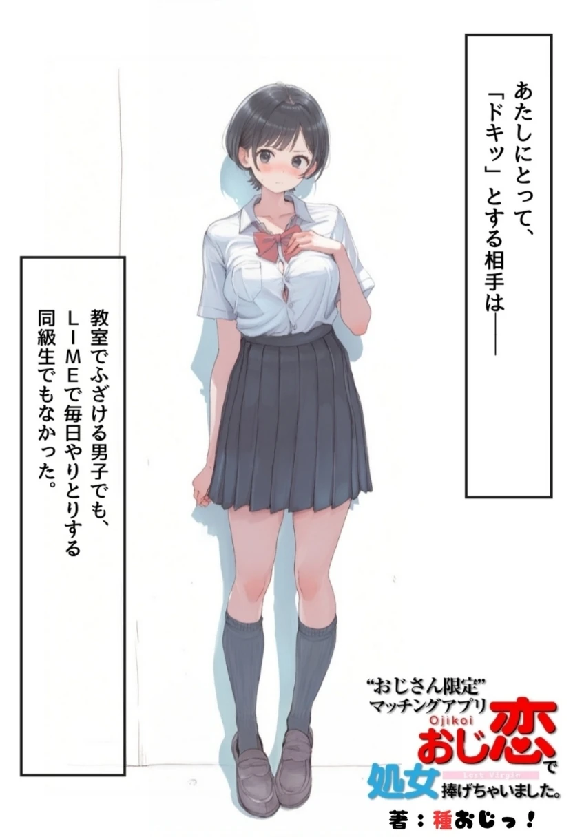 おじさん限定マッチングアプリ【おじ恋】で処女捧げちゃいました。 サンプル漫画