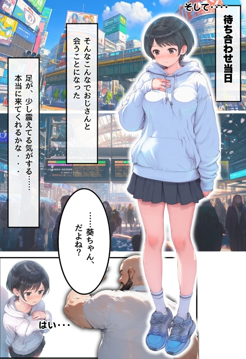 おじさん限定マッチングアプリ【おじ恋】で処女捧げちゃいました。 サンプル漫画