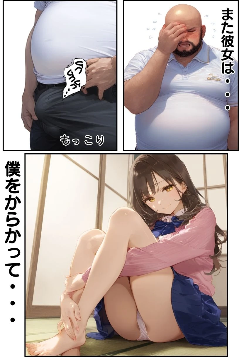 【総集編】透明感のある美少女4人をおじさんちんぽでずっぽずぽに大満喫しちゃうぞ！すぺしゃる！！全4作品 サンプル漫画