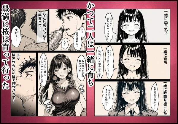 好きだと言えずに目の前で奪われた幼なじみに風俗で再開する話 広告画像