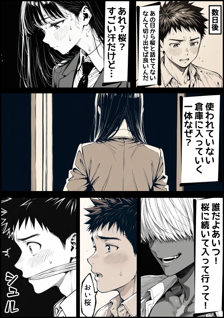 好きだと言えずに目の前で奪われた幼なじみに風俗で再開する話 サンプル漫画