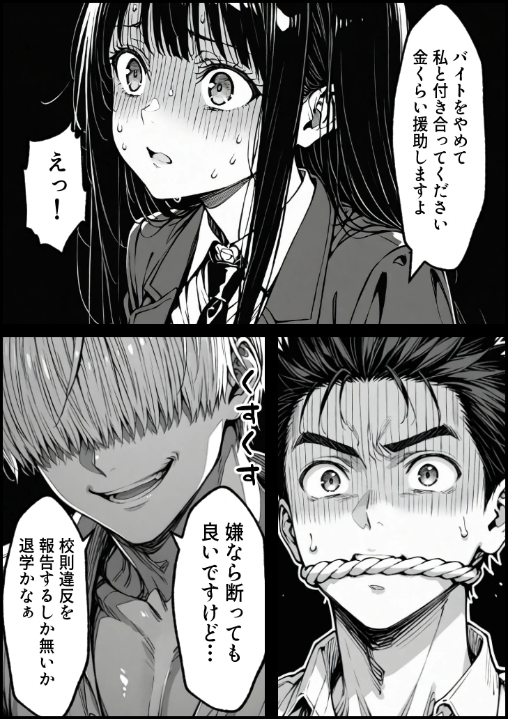 好きだと言えずに目の前で奪われた幼なじみに風俗で再開する話 サンプル漫画