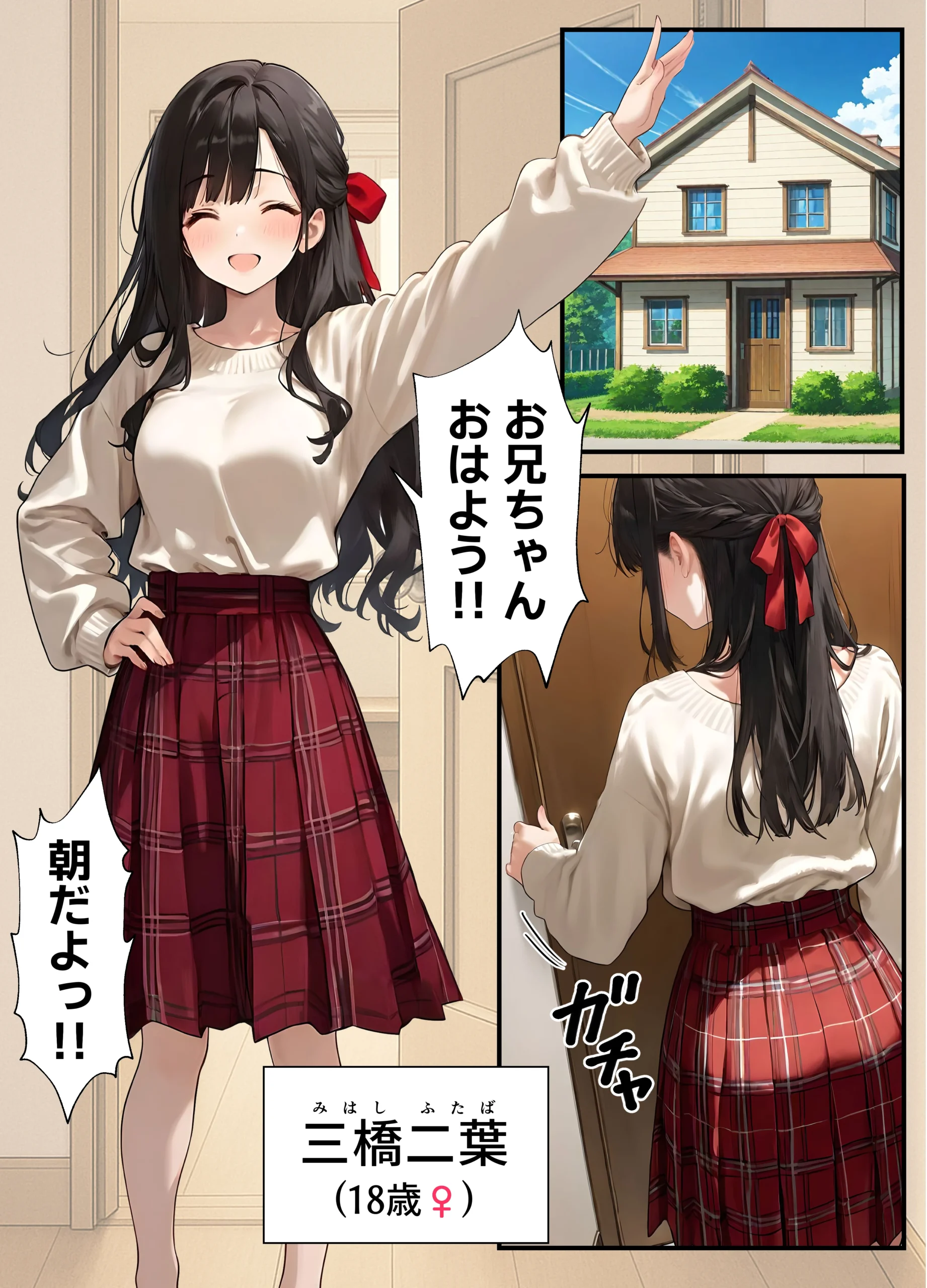 女体化したオレが清楚系ビッチの妹のせいでチャラ男に強●メス堕ち サンプル漫画