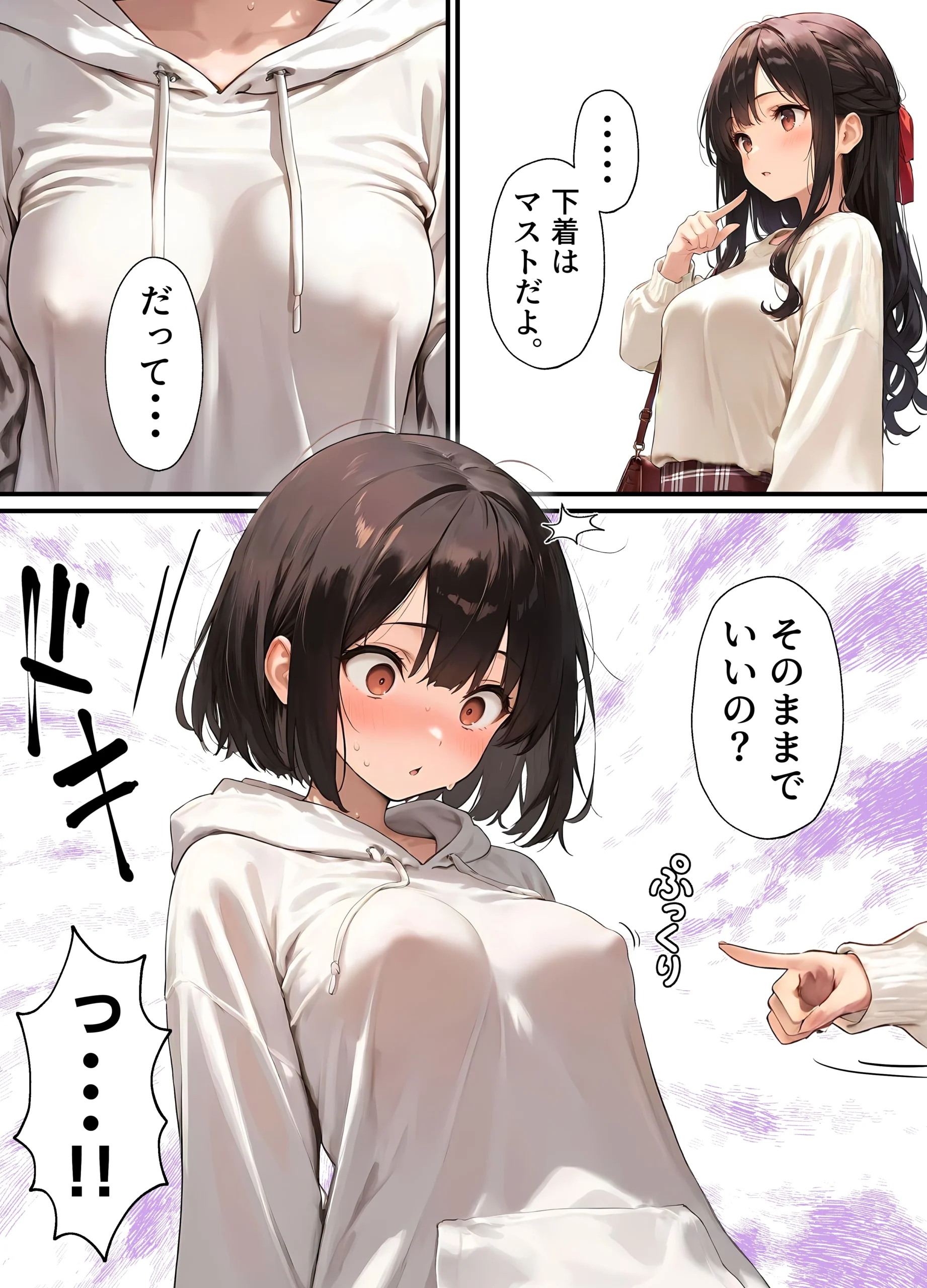 女体化したオレが清楚系ビッチの妹のせいでチャラ男に強●メス堕ち サンプル漫画