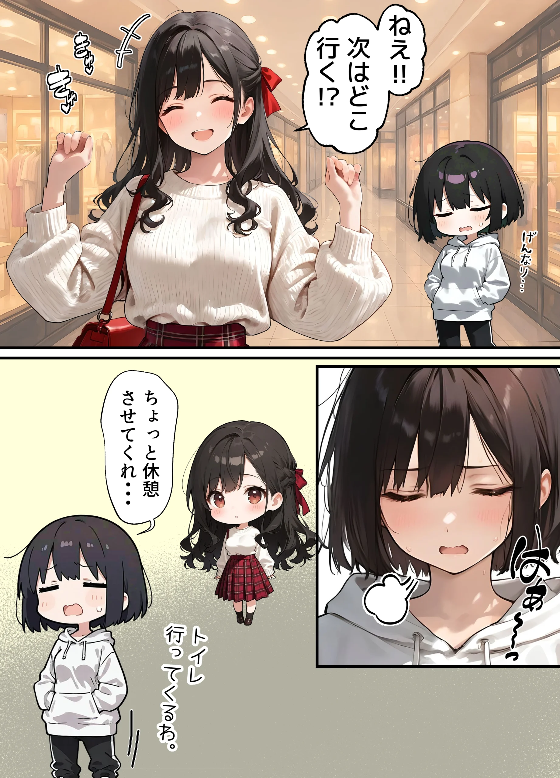 女体化したオレが清楚系ビッチの妹のせいでチャラ男に強●メス堕ち サンプル漫画