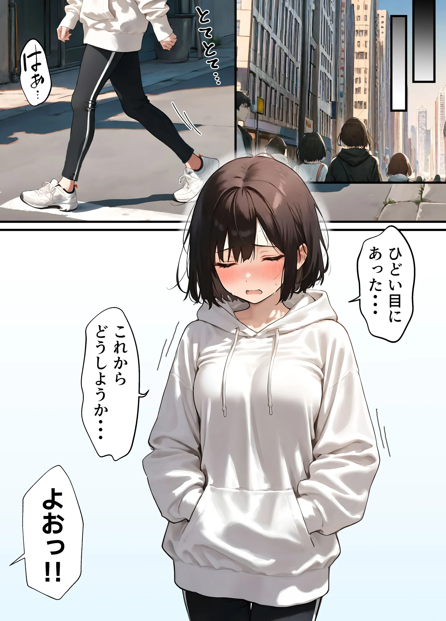 女体化したオレが清楚系ビッチの妹のせいでチャラ男に強●メス堕ち サンプル漫画
