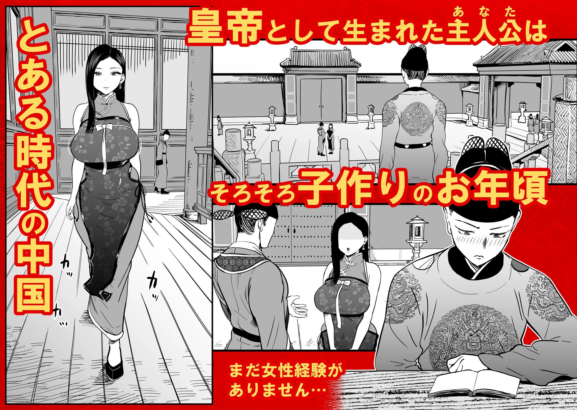 皇帝の指南役 -クールな宮女の筆おろし子作り指導- 広告画像