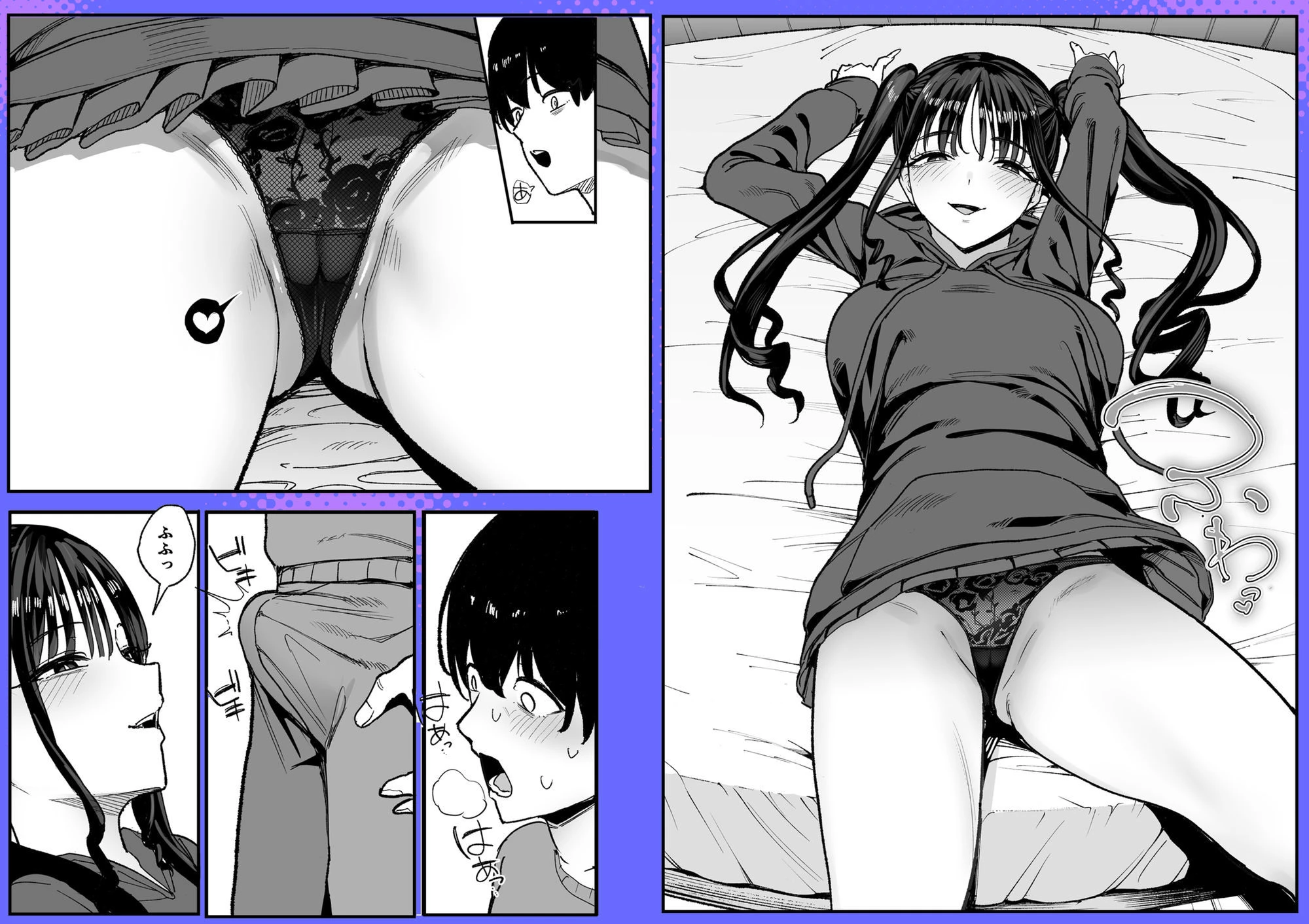 二次元オタクの俺が転校してきた巨乳アイドルに堕とされるまで 広告画像