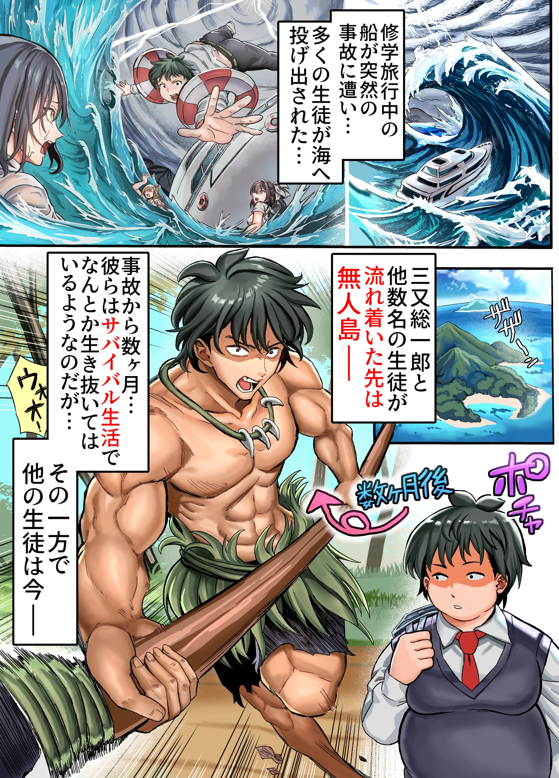 無人島遭難ハーレム3 サンプル