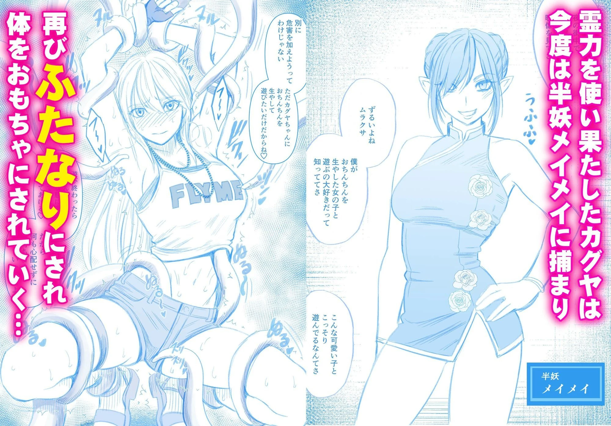 退魔士カグヤ双 広告画像